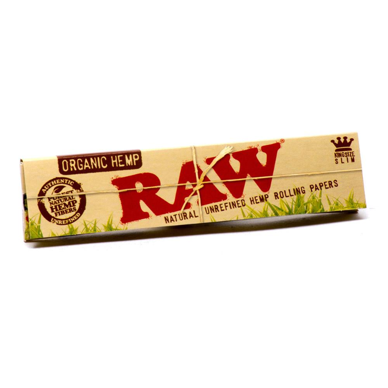Raw King Sized Organic SLIM Hemp Rolling Papers