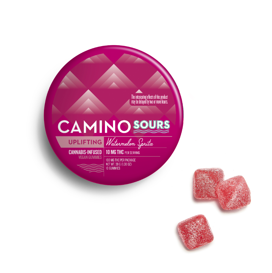 Sours 'Uplifting' Watermelon Spritz Gummies [10pk]