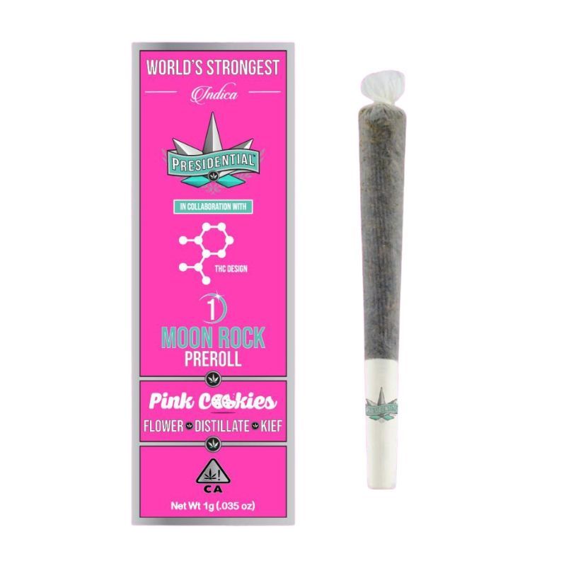 Presidential Pink Cookies (I) Infused Preroll 1g