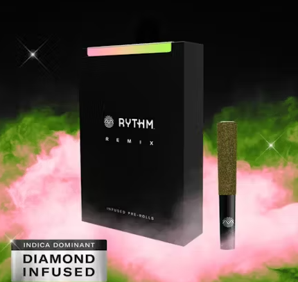 Rythm Watermelon Z 0.5g 5pk Diamond Infused Prerolls