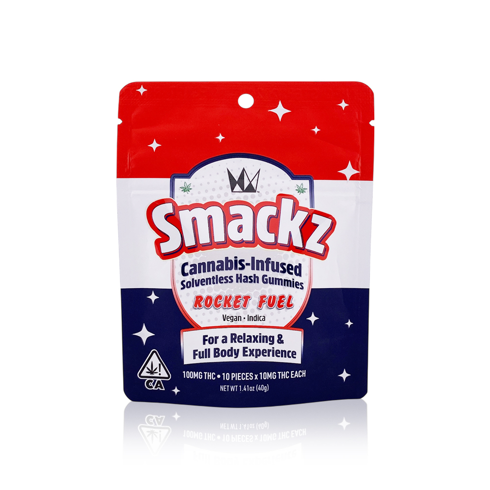 WEST COAST CURE - Edible - Rocket Fuel - Hash Gummies - 10 Pack - 100MG