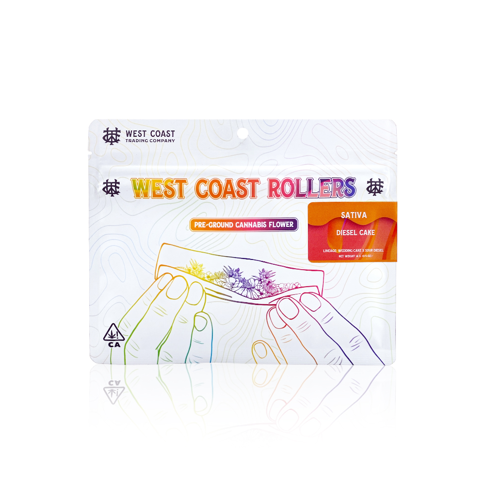 WEST COAST TRADING COMPANY - Flower - Diesel Cake - Rollers - 14G