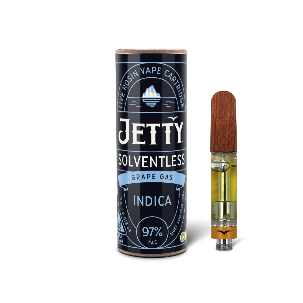 Jetty Solventless Rosin Cartridge 1g - Fruit Fuse (I)