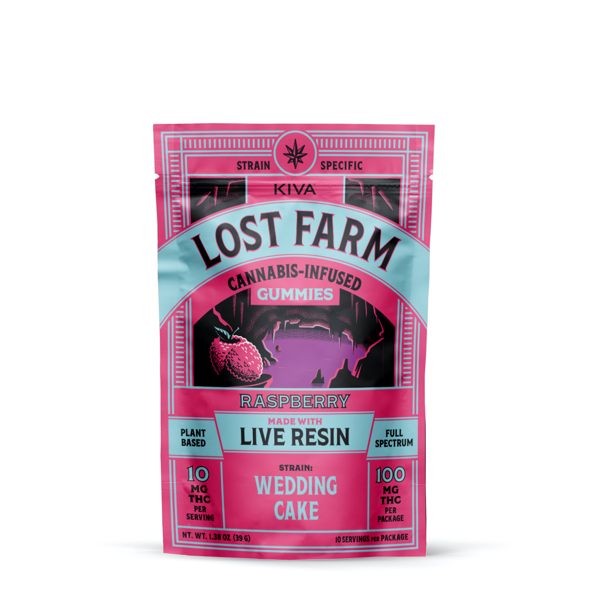 Lost Farms | Raspberry x Wedding Cake Resin | 100mg