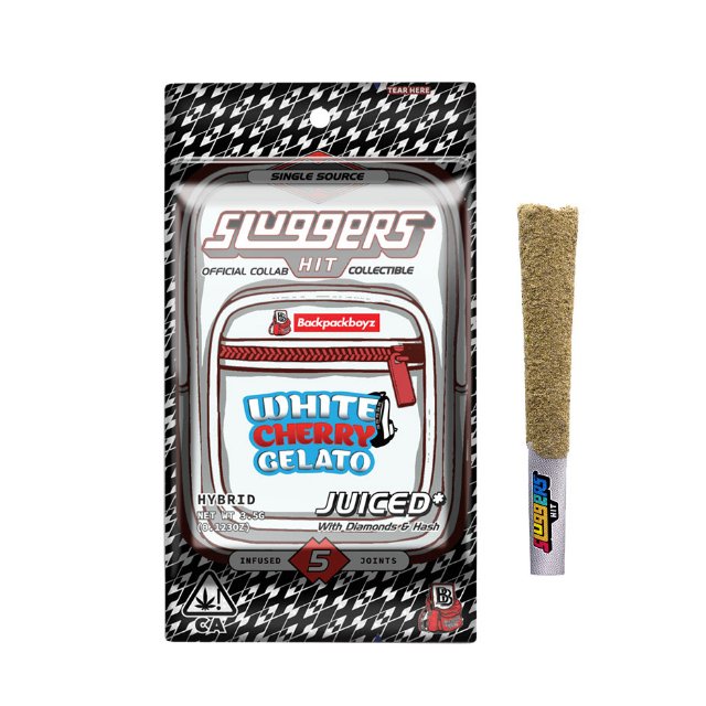 Sluggers - Preroll - Infused - White Cherry Gelato - 5 Pack