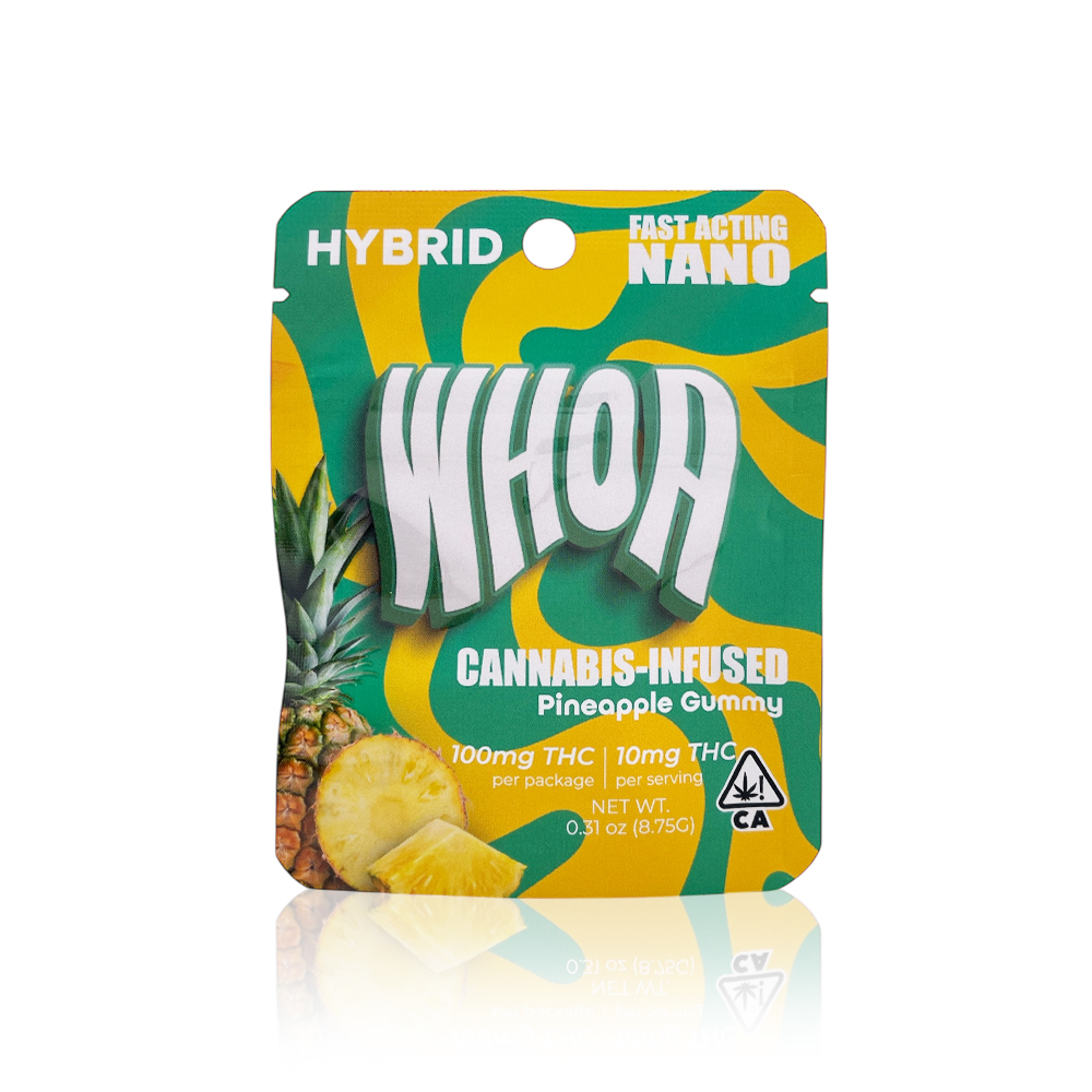 WHOA - Edible - Pineapple - Gummy - 100MG