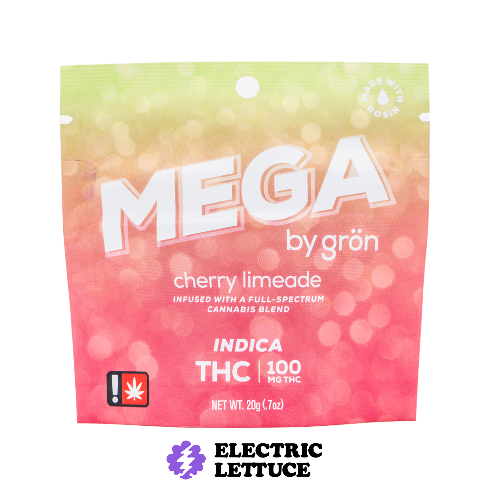 Gron Cherry Limeade Mega Pearl 100mg