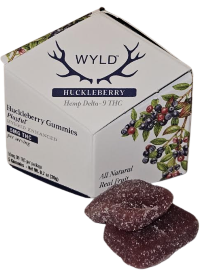 Wyld | Playful | Huckleberry | 5mg THC Gummies
