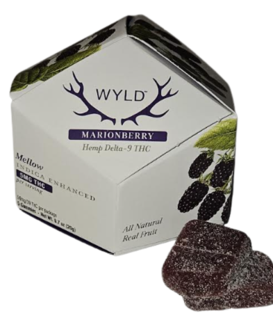 Wyld | Mellow | Marionberry | 5mg THC Gummies