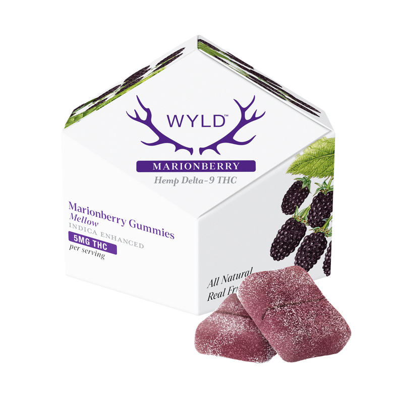 Wyld| Indica Gummies | Marionberry