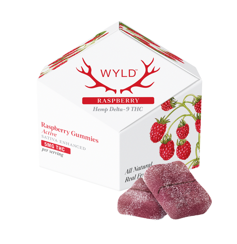 Wyld | Sativa Gummies | Raspberry