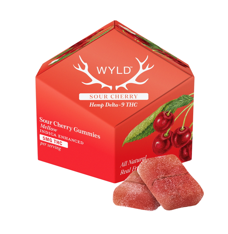 Wyld | Indica THC Gummies | Sour Cherry