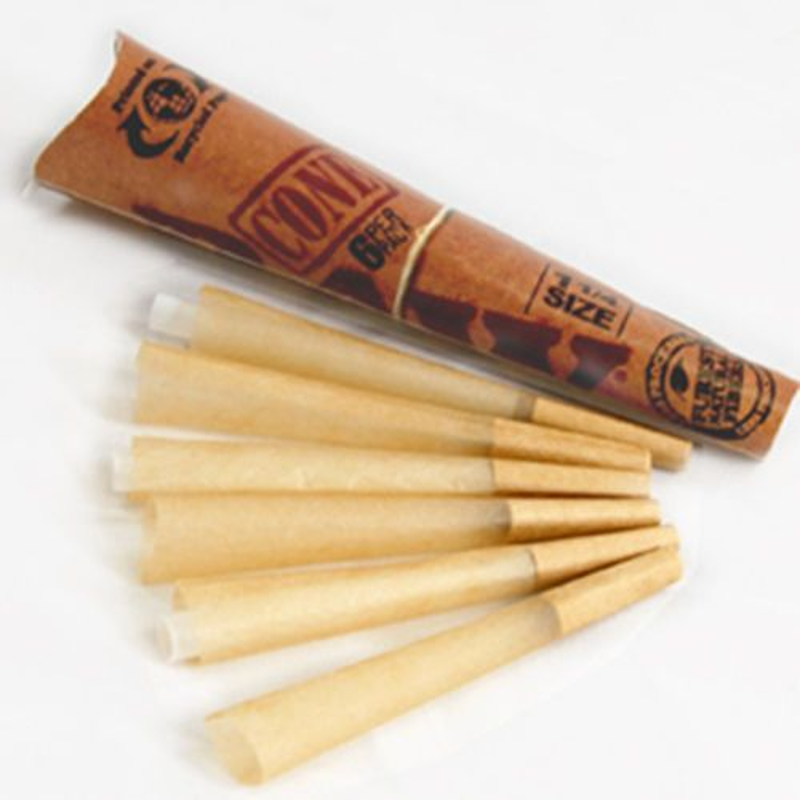 RAW Classic Cones 1 1/4 6pk