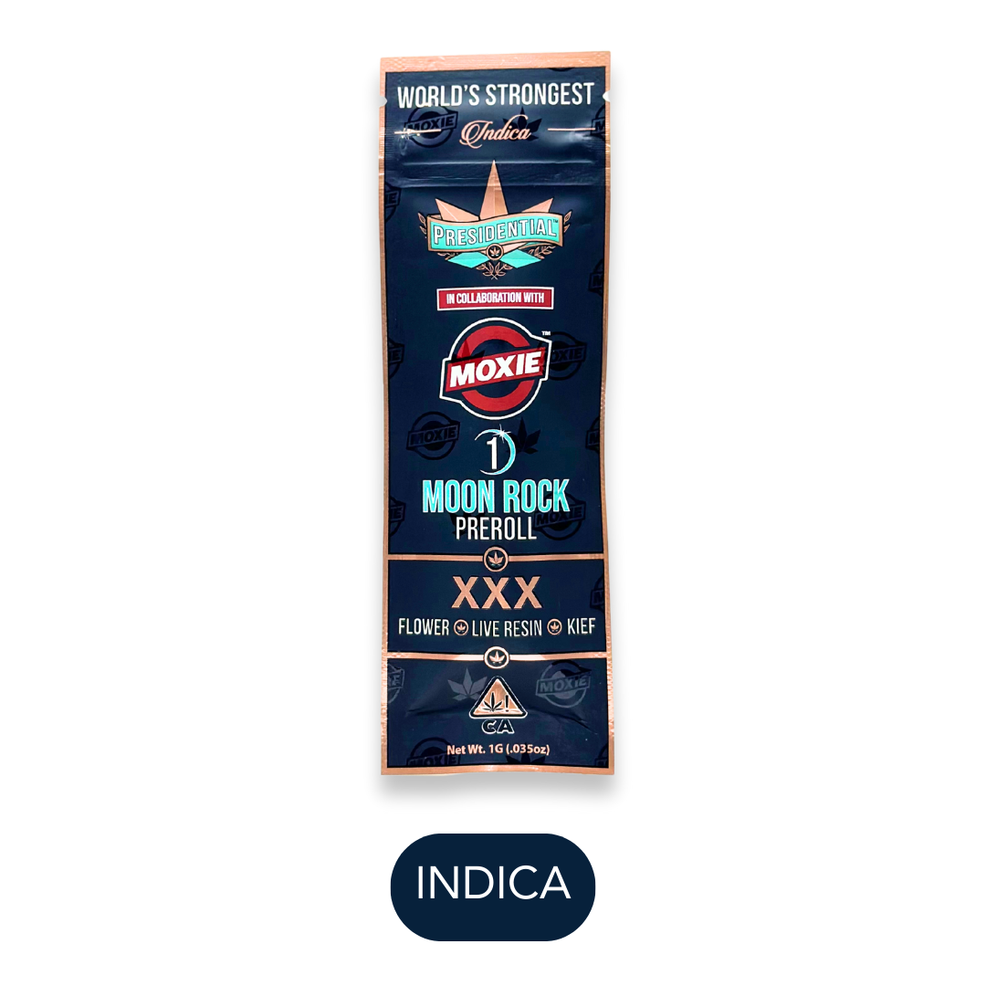 Presidential - Moonrock Preroll - XXX - Infused Preroll - 1.0g