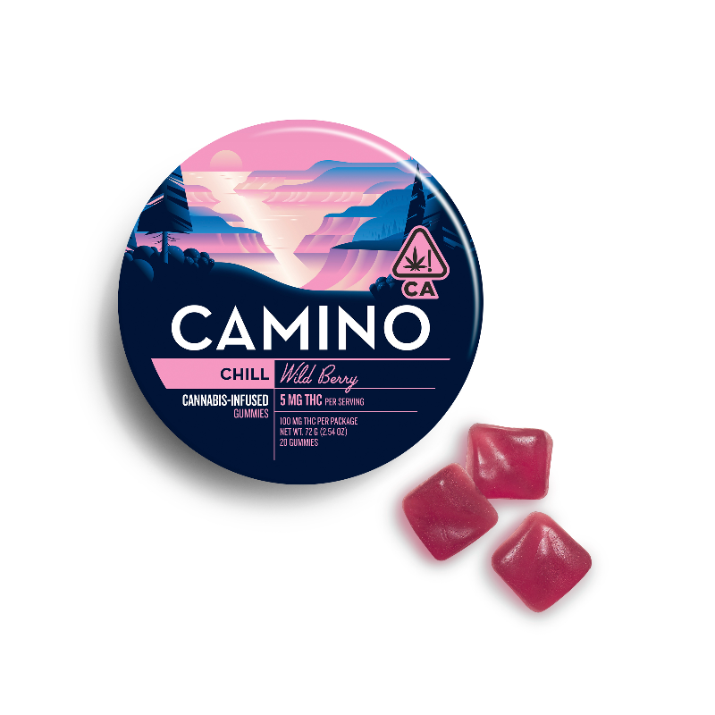 Camino Wild Berry (I) Gummies 100mg
