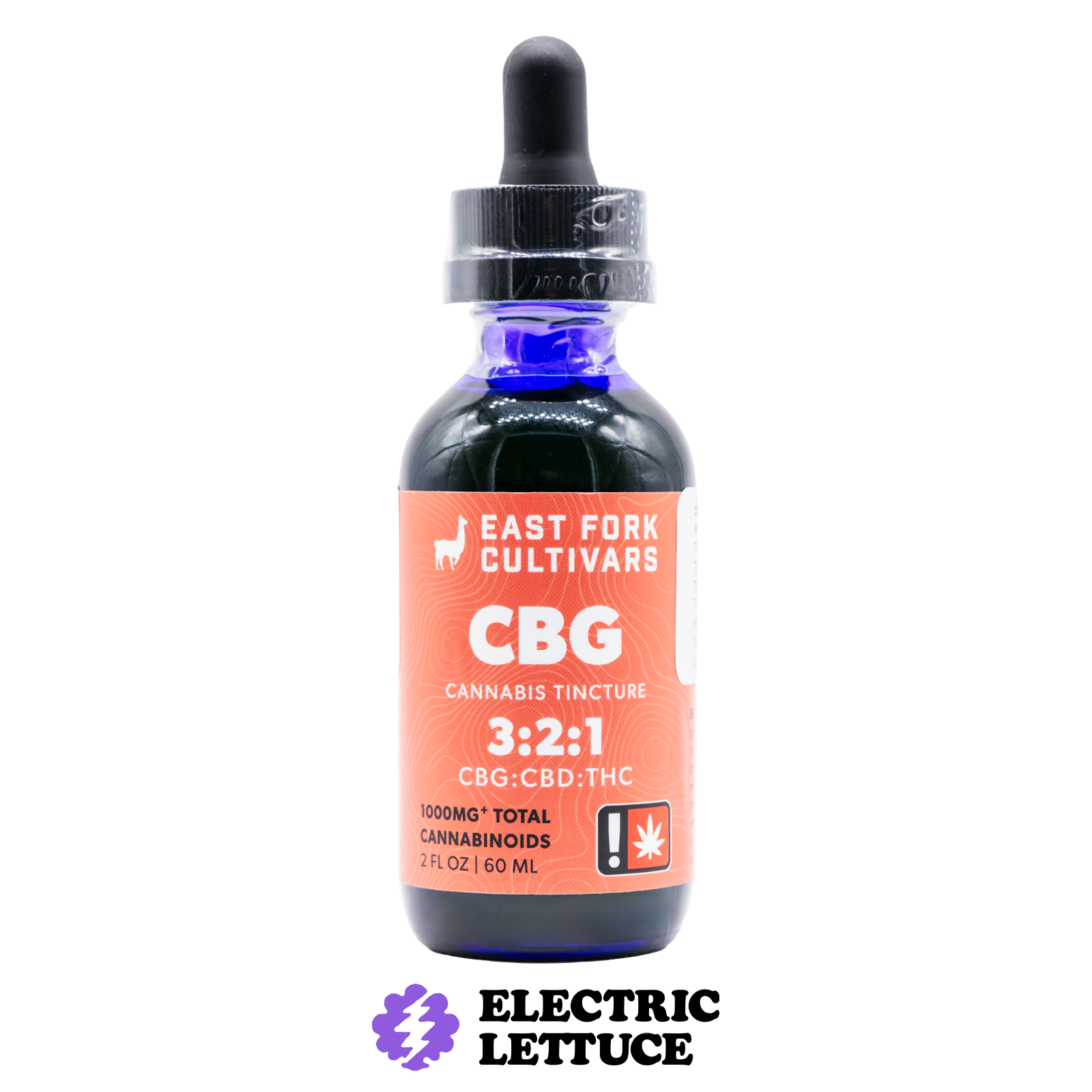 East Fork Cultivars Extracts White CBG 3:2:1 Tincture 2oz