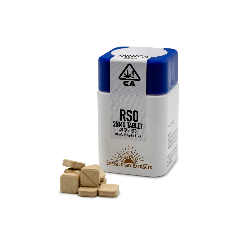 Emerald Bay Private Reserve OG (I) RSO 25mg Tablet 40ct 1000mg
