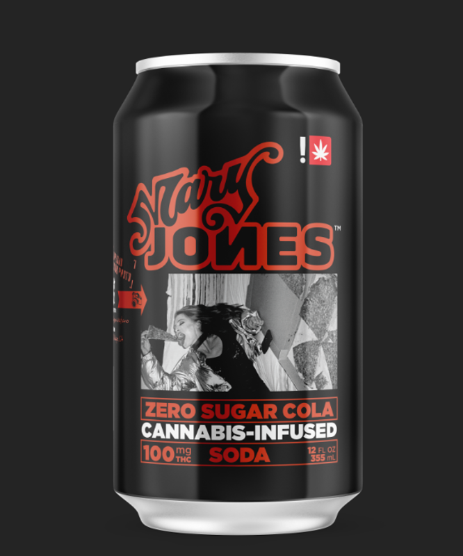 Mary Jones - Zero Cola - 12OZ - 100MG