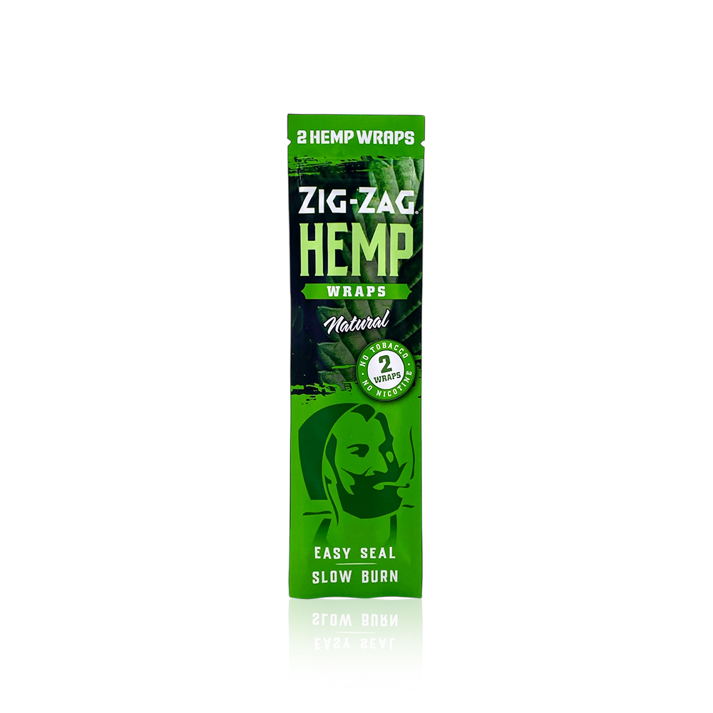 ZIG ZAG - Accessories - Hemp Wraps - Natural - 2-Pack