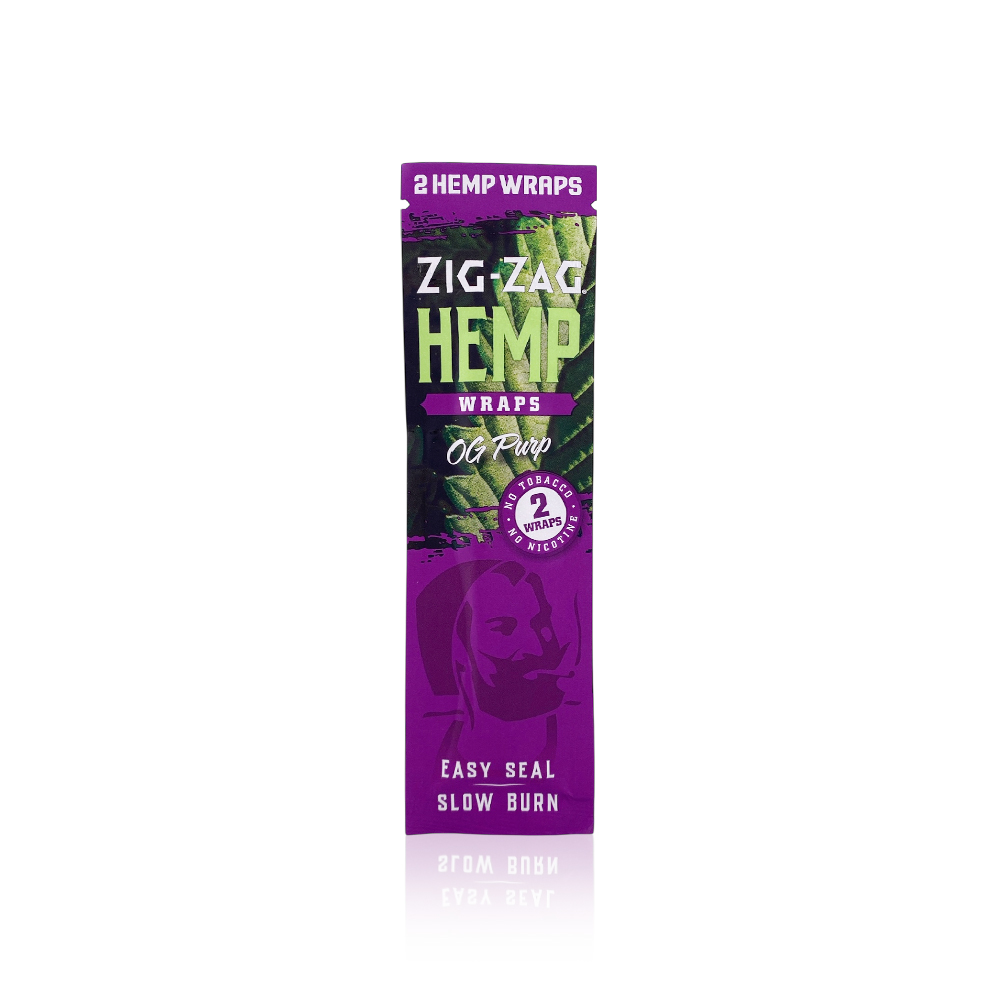 ZIG ZAG - Accessories - Hemp Wraps - OG Purp - 2-Pack