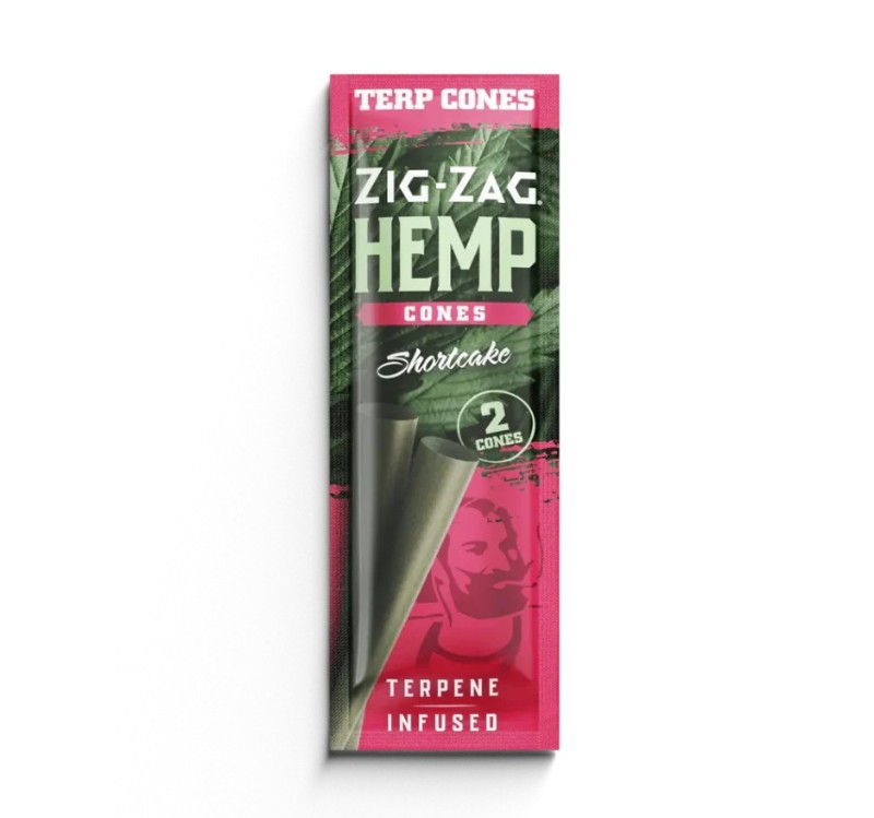 Zig-Zag - Terpene Infused Hemp Cones, Shortcake 2ct