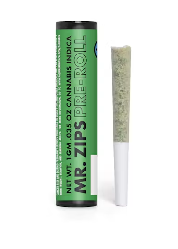 Mr. Zips - Golden Gas - 1g Pre-Roll